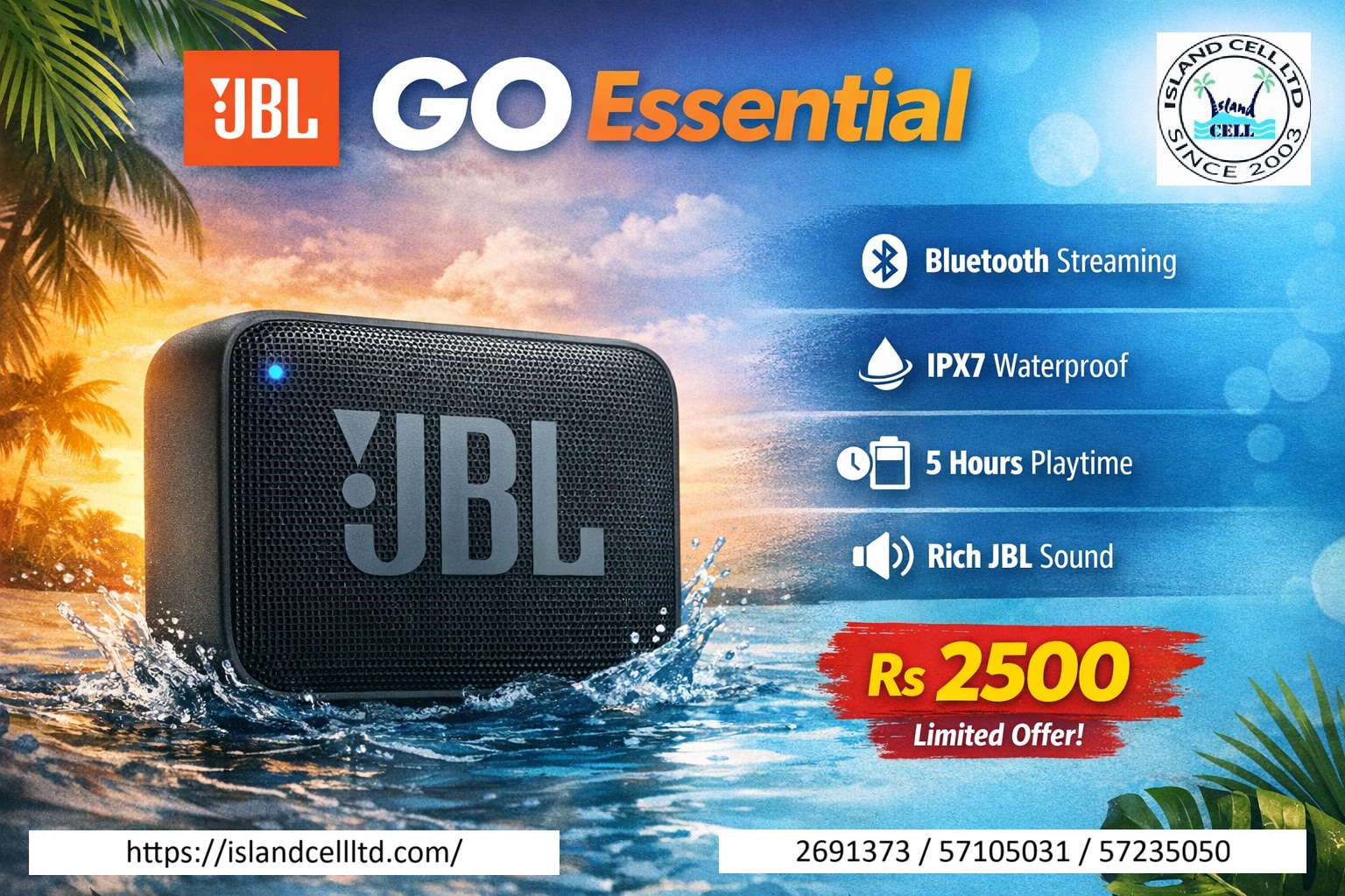 JBL Go Essential speaker